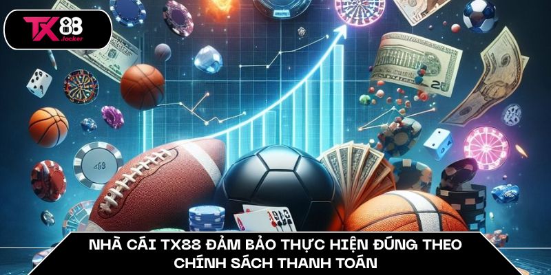 Chính Sách Thanh Toán TX88 - Minh Bạch Tuyệt Đối 100% 1 Nhà cái TX88 đảm bảo thực hiện đúng theo chính sách thanh toán
